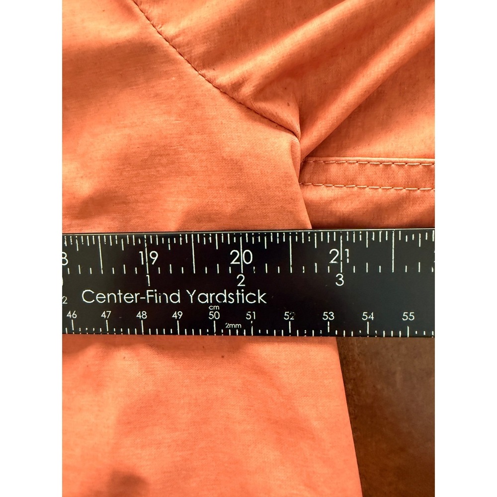 Lafayette 148 New York Jacket Womens L Coral Cotton Poly Utility Short Sleeve‎ - Picture 5 of 8